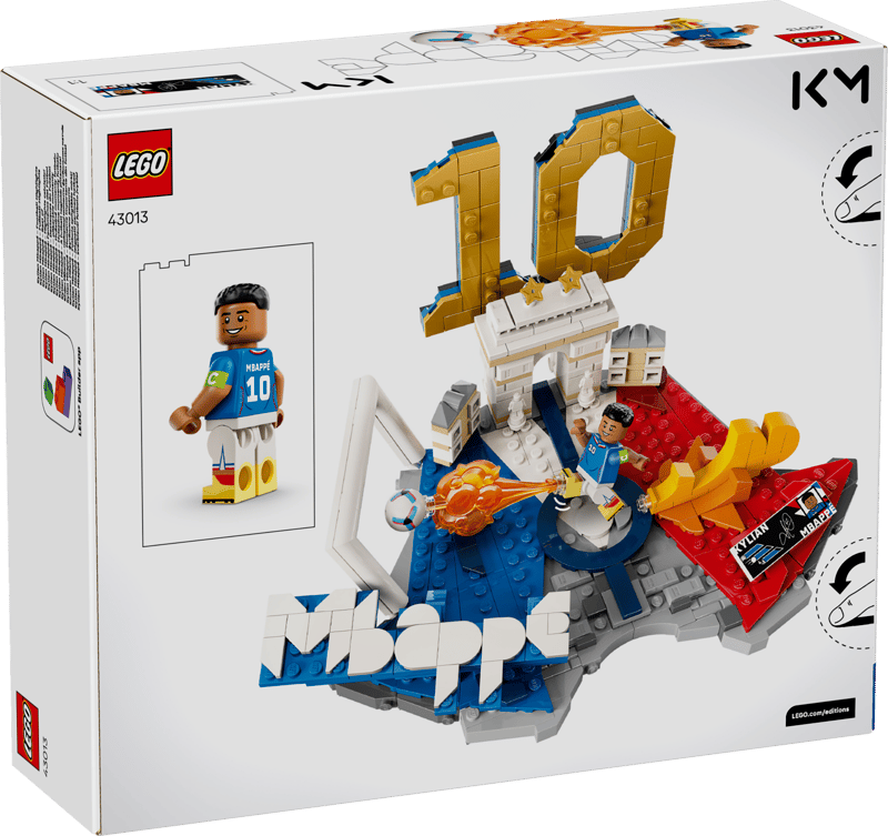 LEGO Editions Kylian Mbappé Football Highlights Set 43013