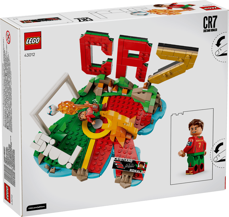 LEGO Editions Cristiano Ronaldo Football Highlights Set 43012