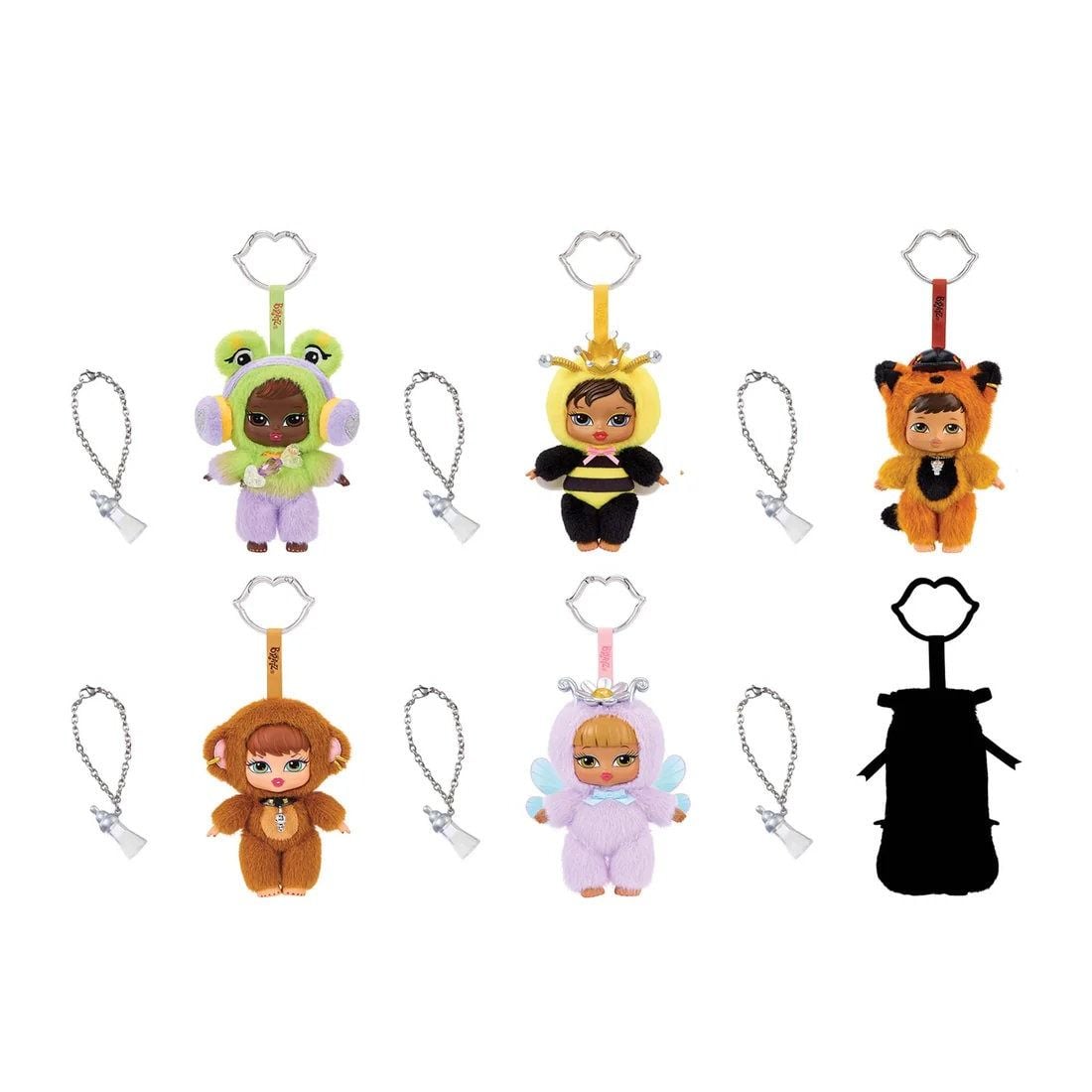 Bratz Bratzies Icons Plush Keychain Blind Box