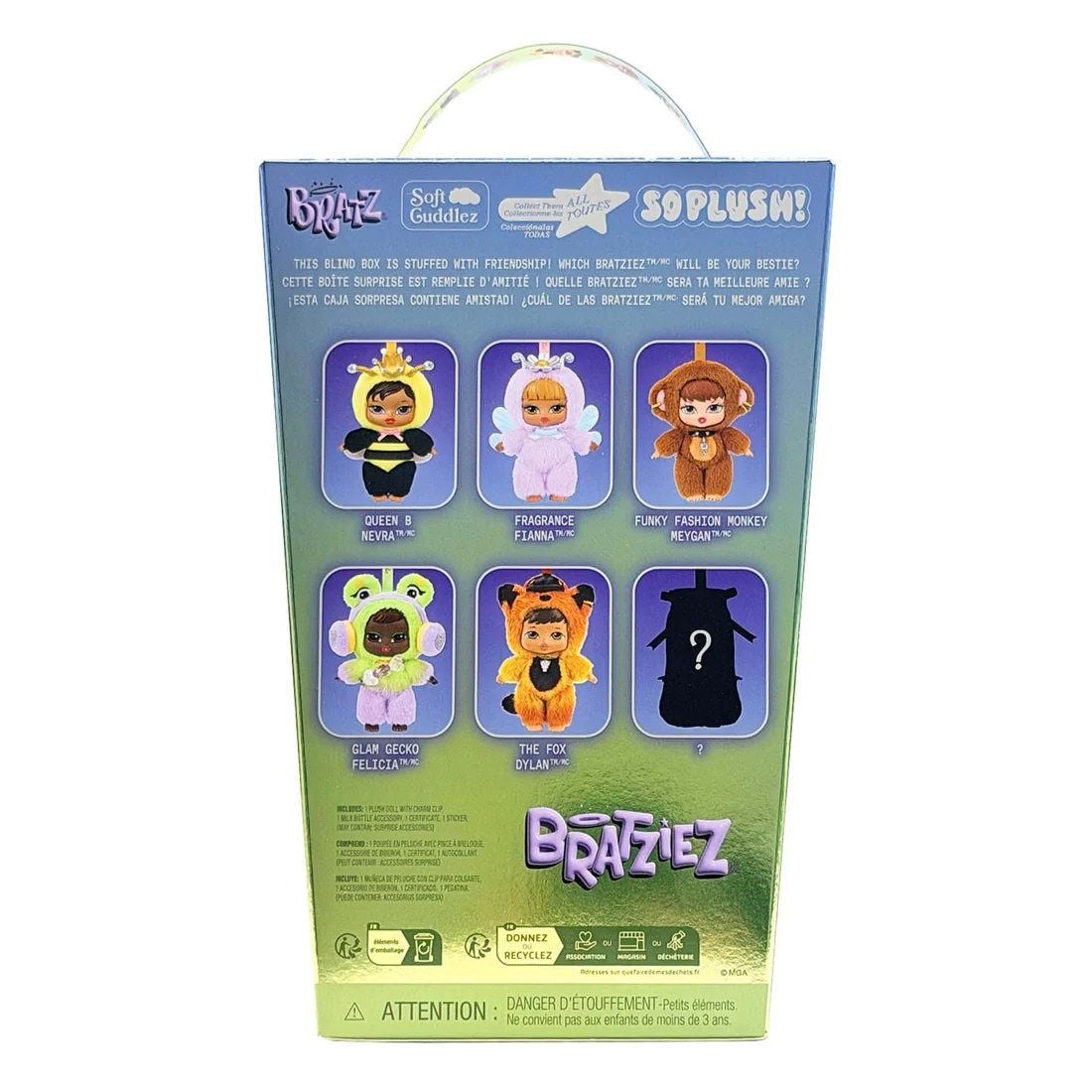 Bratz Bratzies Icons Plush Keychain Blind Box