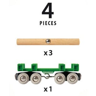 BRIO Lumber Loading Wagon