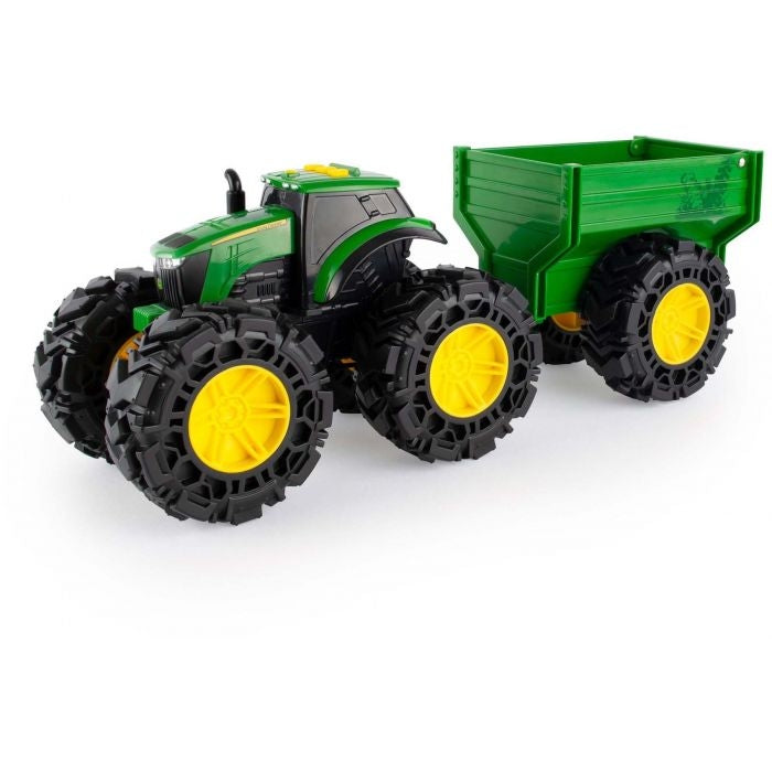 John Deere Monster Treads Tractor With Wagon