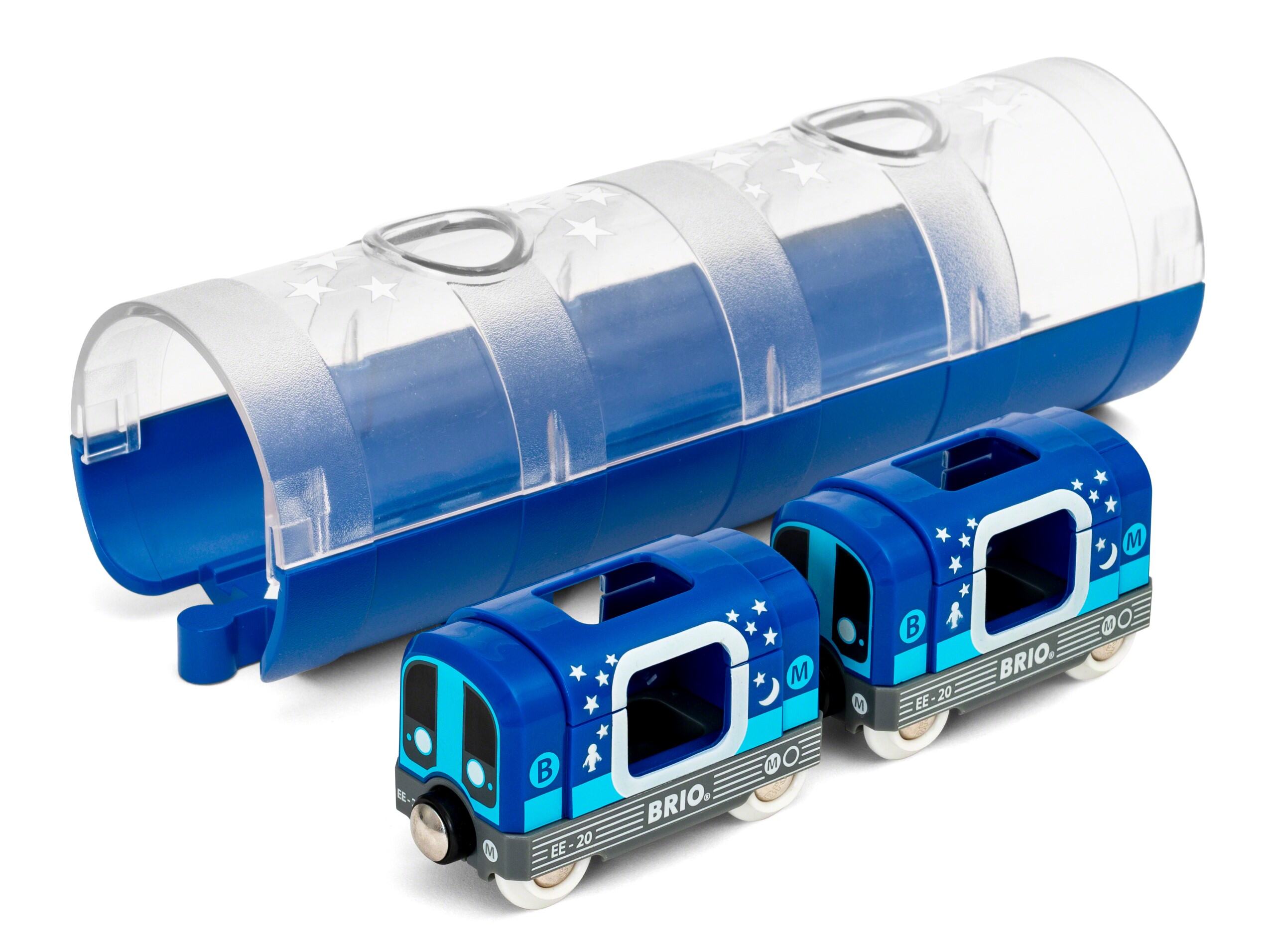 BRIO Tunnel & Glow in the Dark Metro Train