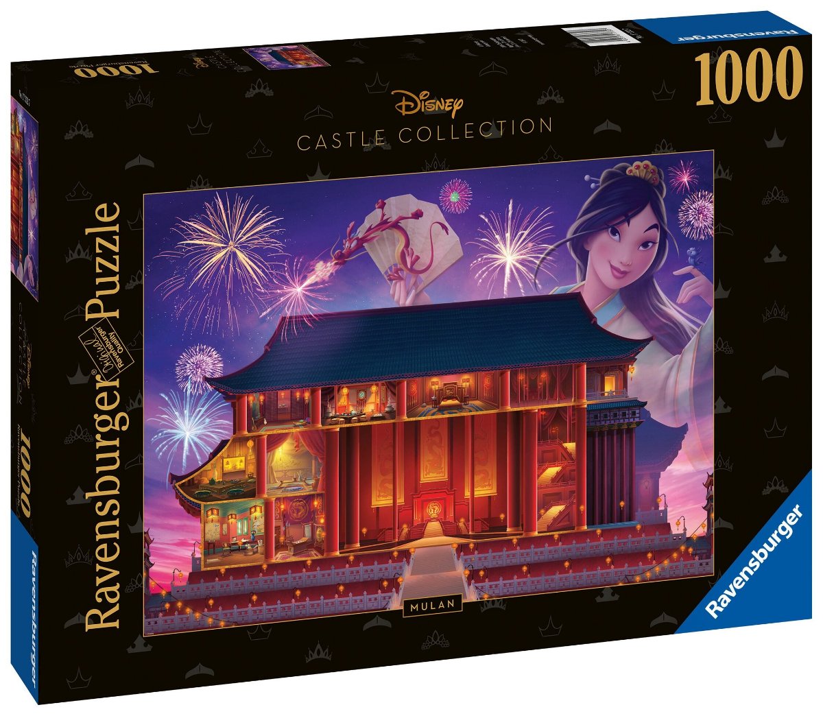 Ravensburger Disney Mulan Castle 1000 Piece Jigsaw Puzzle