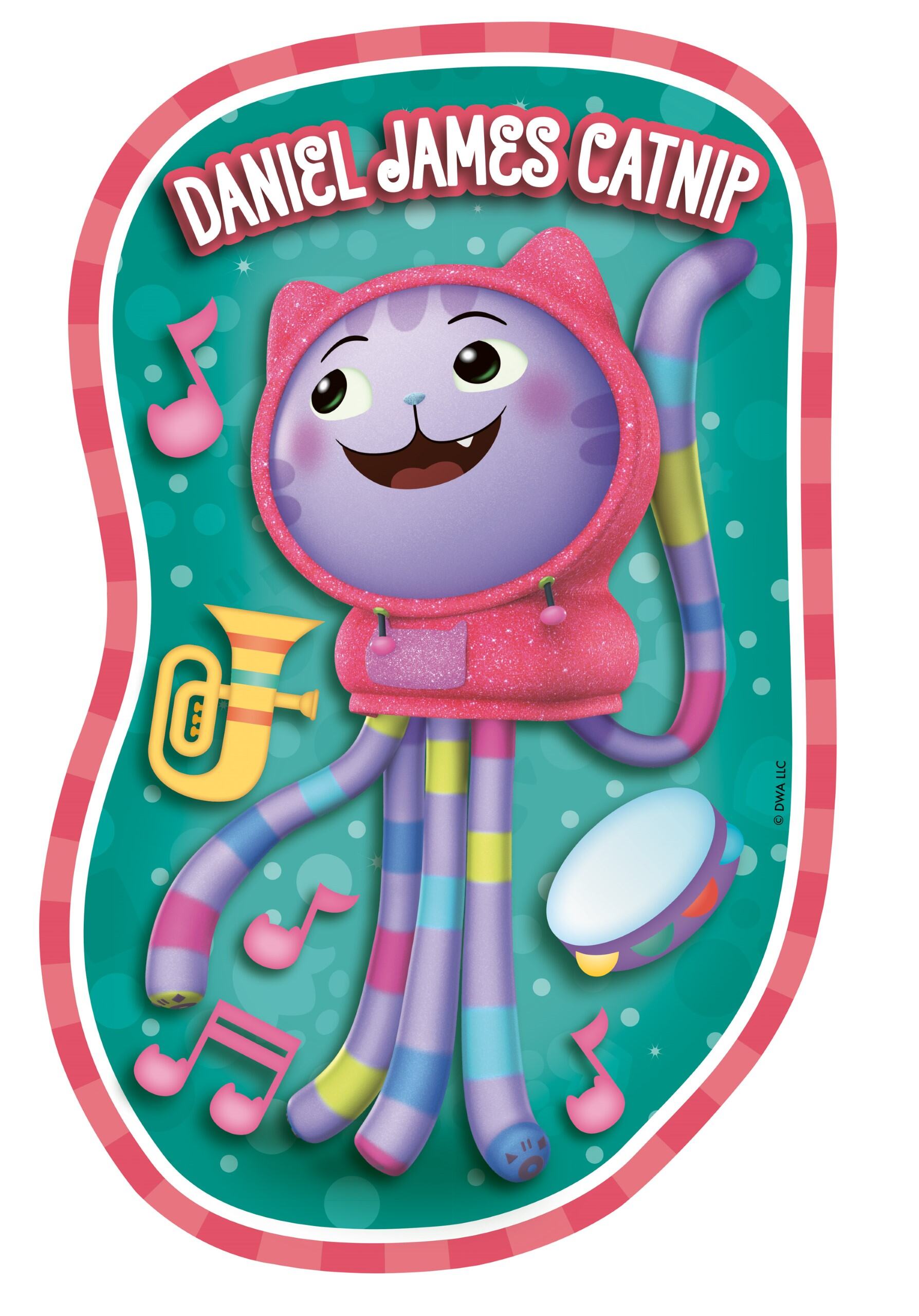 Gabby's Dollhouse, 4x Large Shaped Puzzles