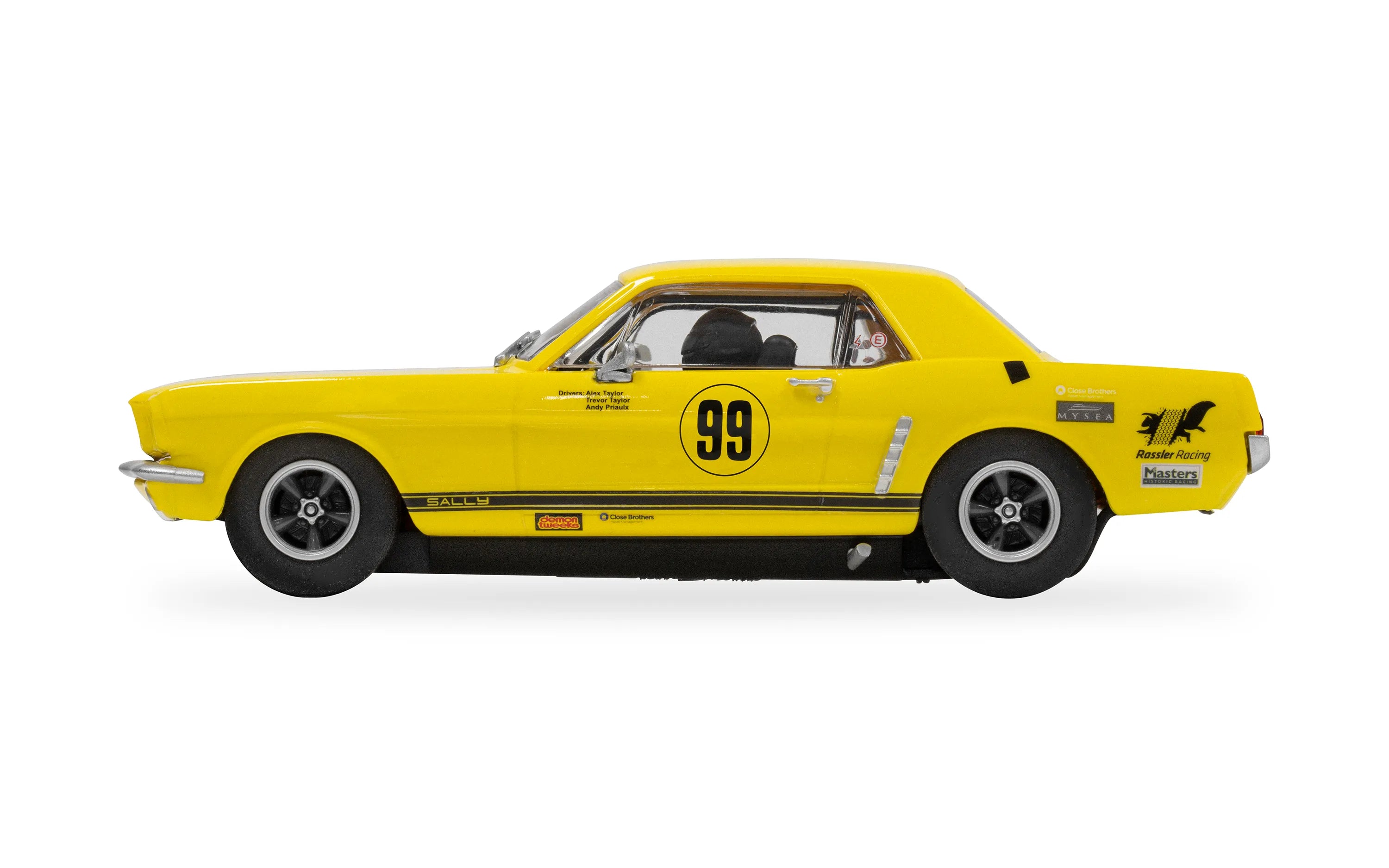 Scalextric Ford Mustang Rassler Racing Car