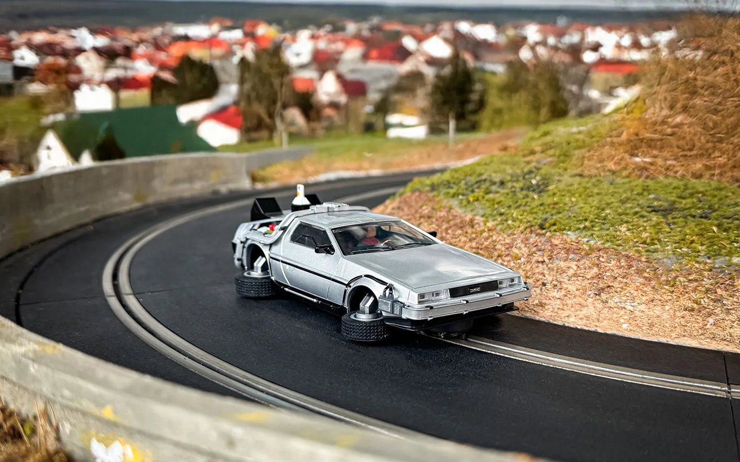 Scalextric Back to the Future 2 Flying Time Machine Car
