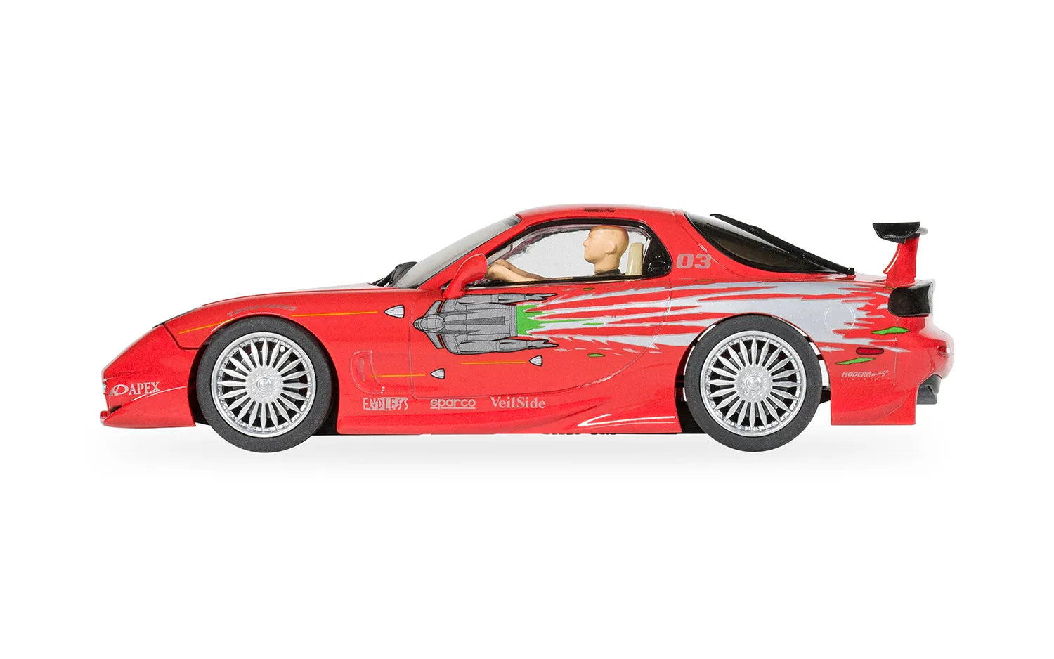 Scalextric Fast and Furious Mazda RX7 Dom Toretto Car