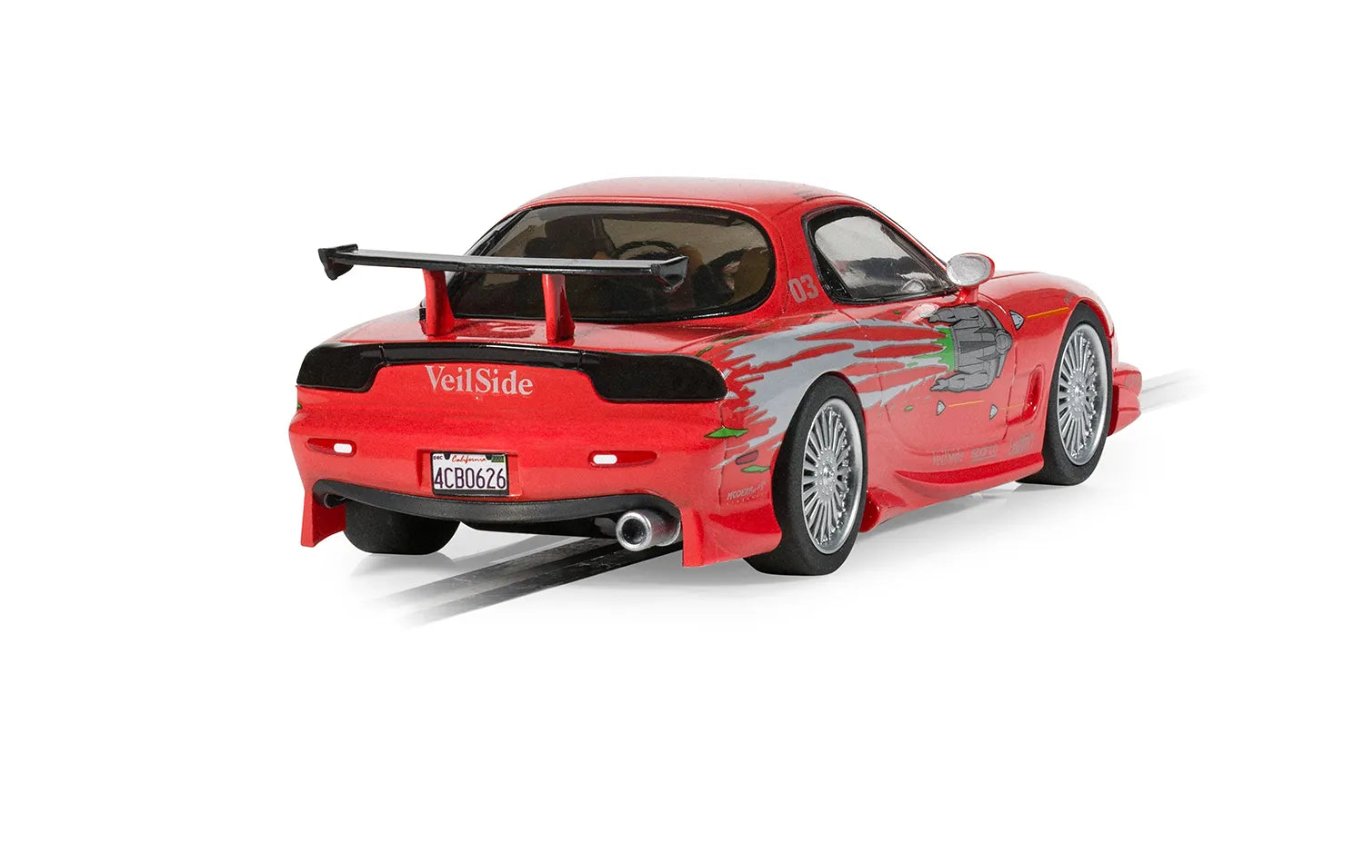 Scalextric Fast and Furious Mazda RX7 Dom Toretto Car