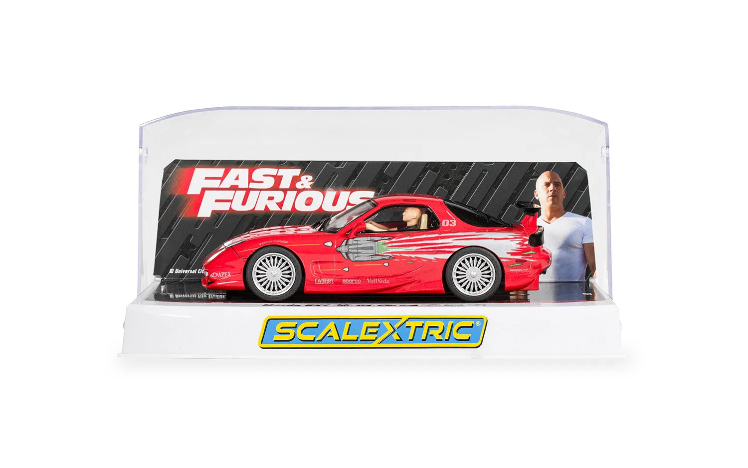Scalextric Fast and Furious Mazda RX7 Dom Toretto Car