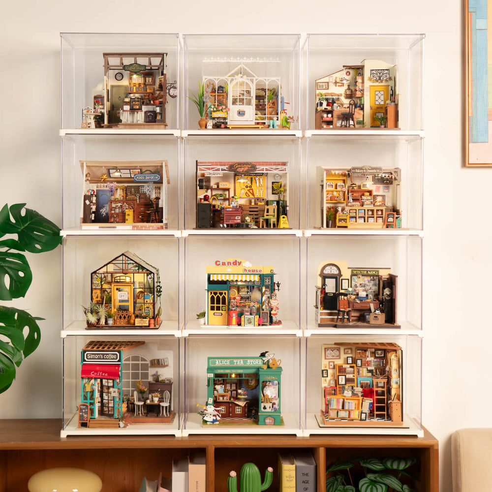 Miniature House Display Box
