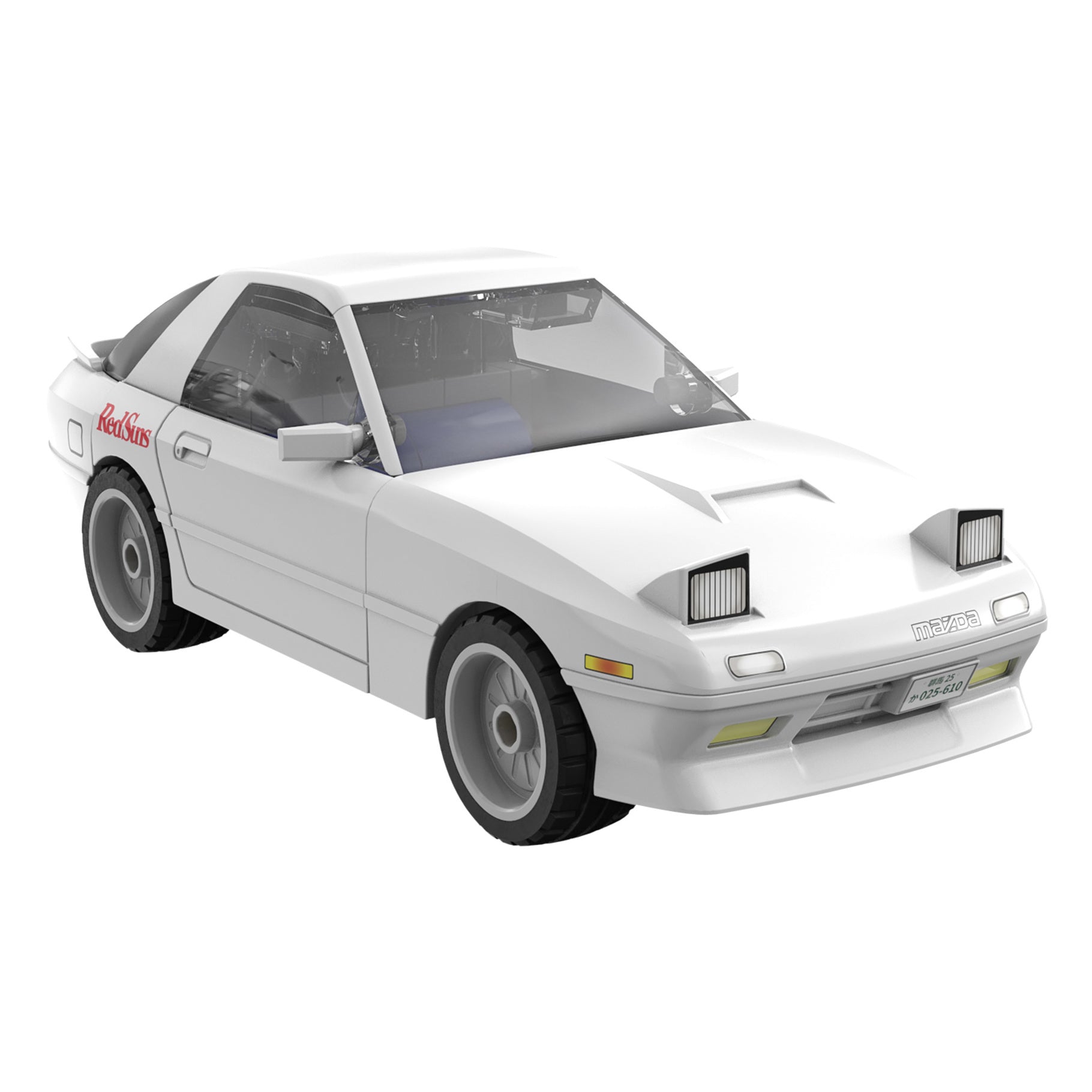 CaDA Mazda RX-7 FC3S Building Set 66 Pieces