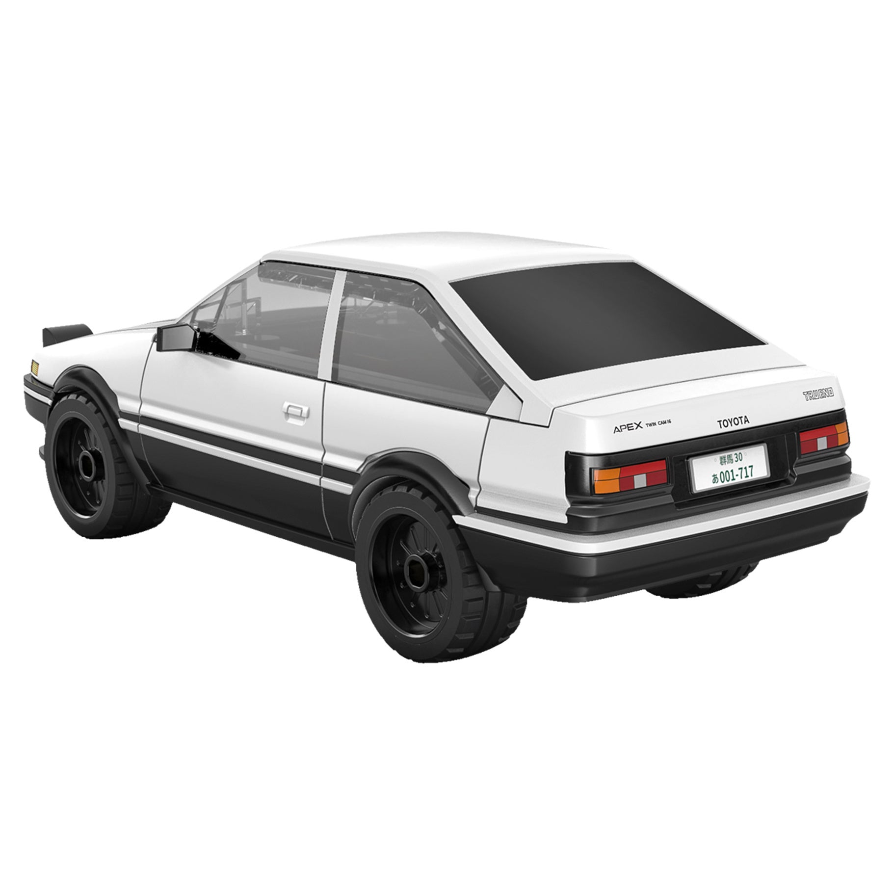 CaDA Toyota Trueno AE86 Building Set 72 Pieces 1:35 Scale