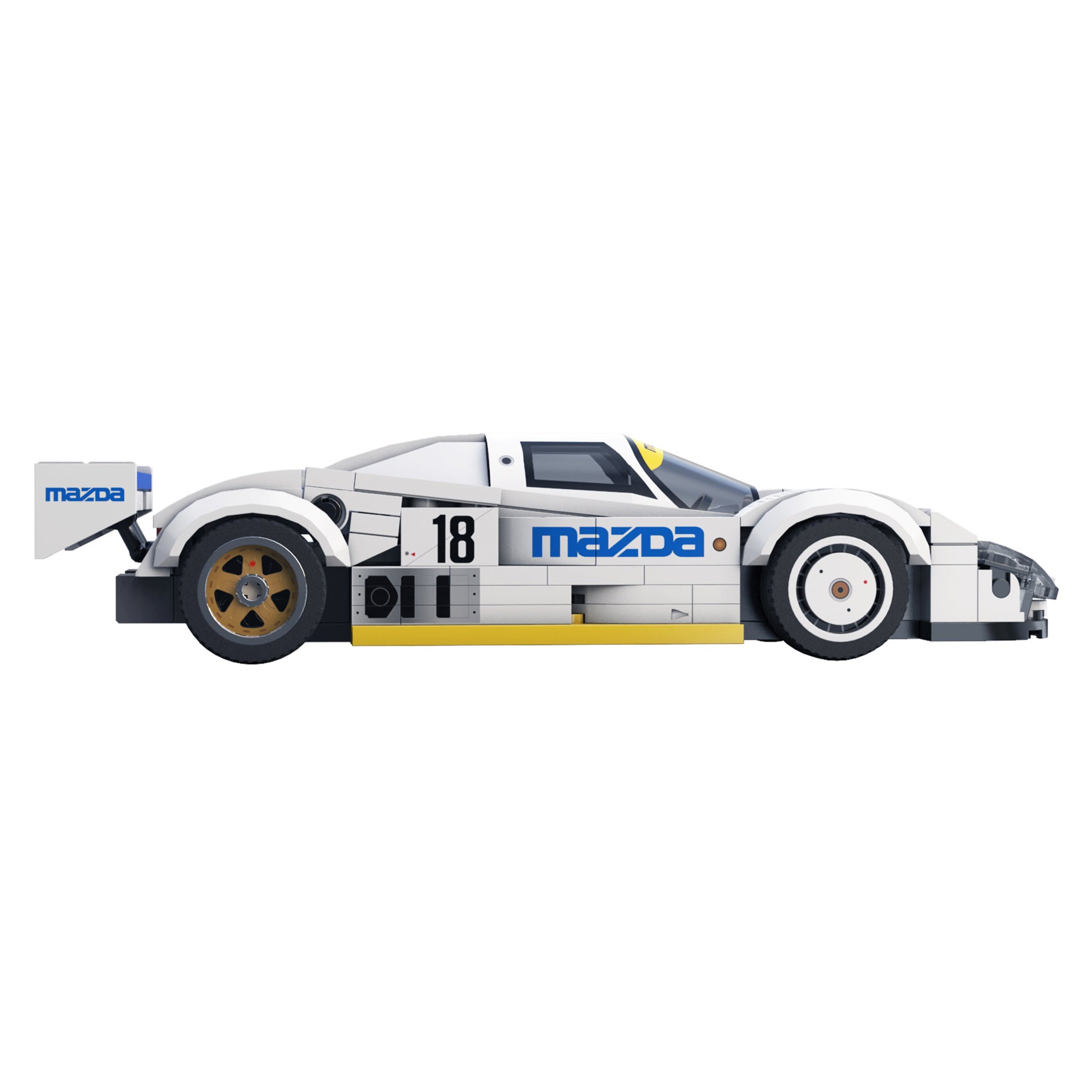 CaDA 1:24 Mazda 787B Brick Kit 242 pcs