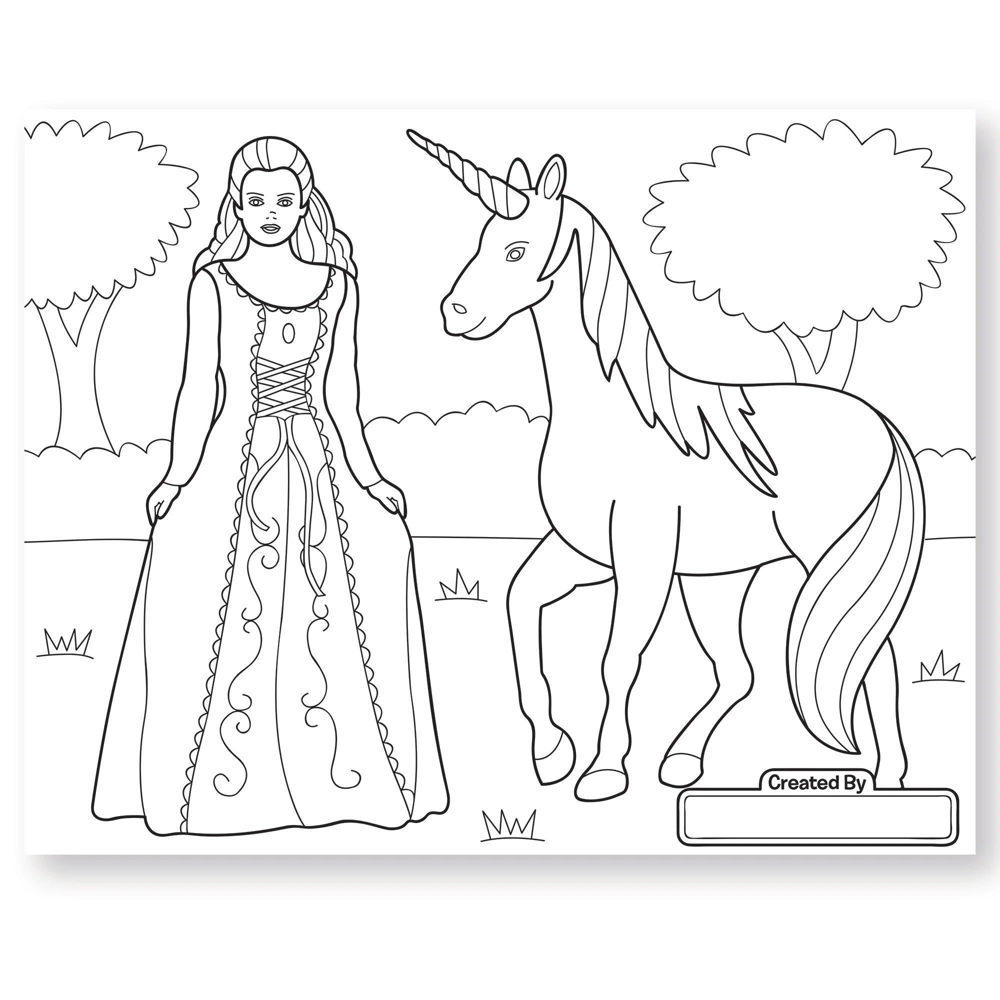 Jumbo Colouring Pad pink