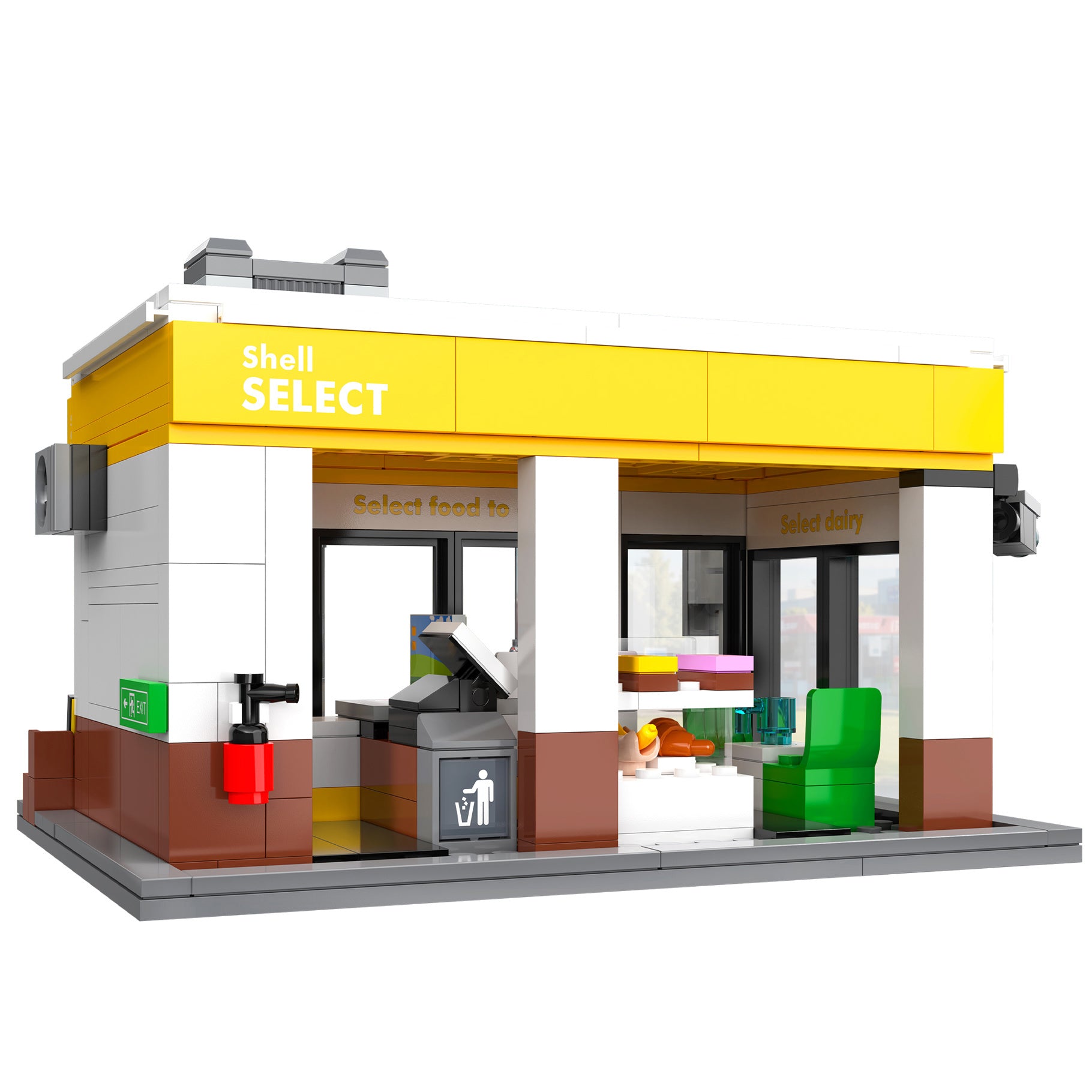 CaDA Shell Select Brick Kit 303 pcs