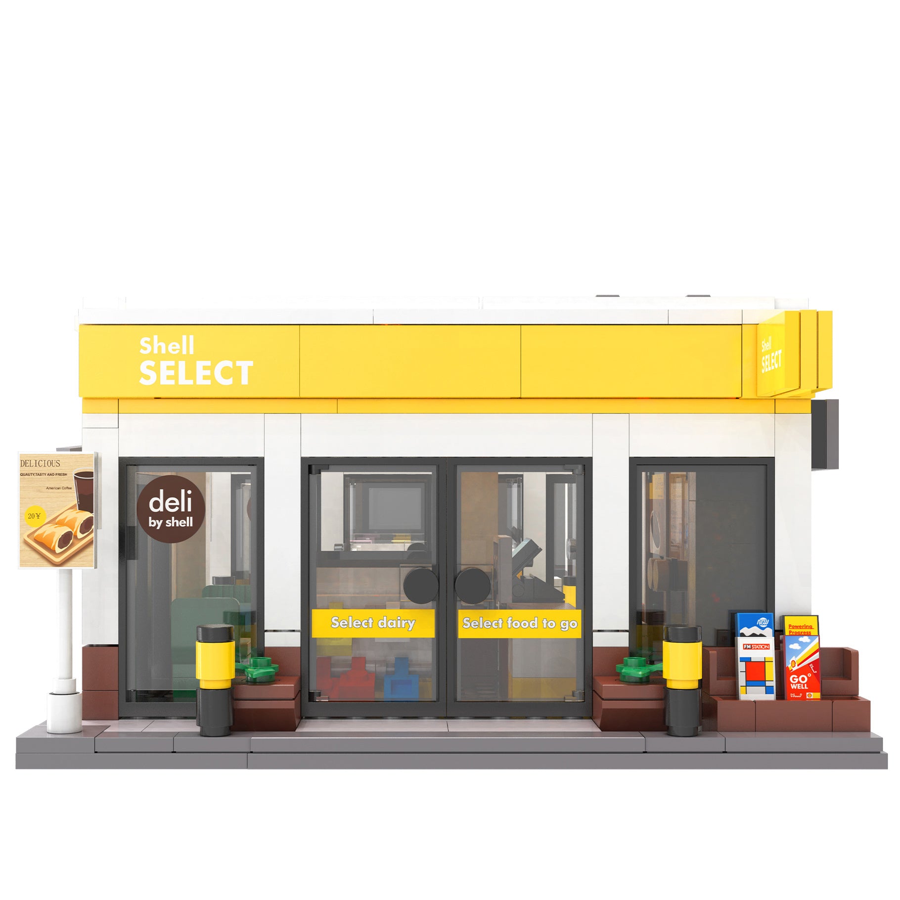 CaDA Shell Select Brick Kit 303 pcs