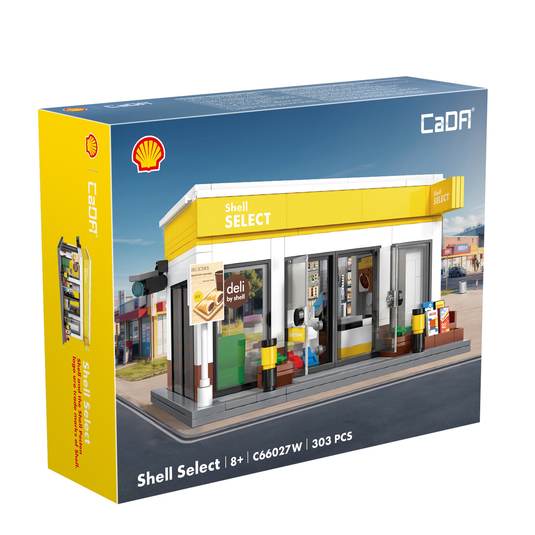 CaDA Shell Select Brick Kit 303 pcs