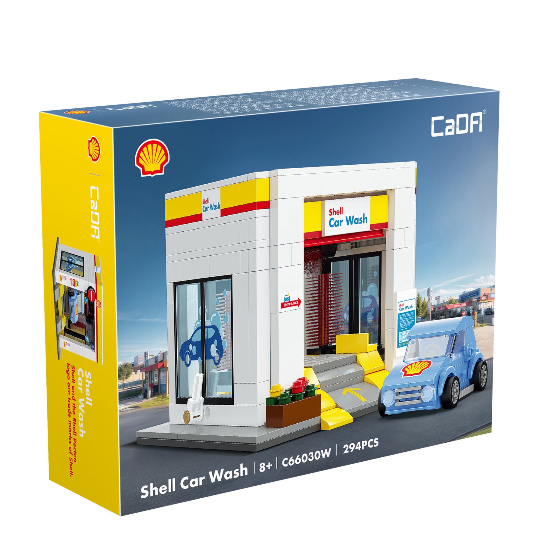 CaDA Shell Car Wash Brick Kit 294 pcs