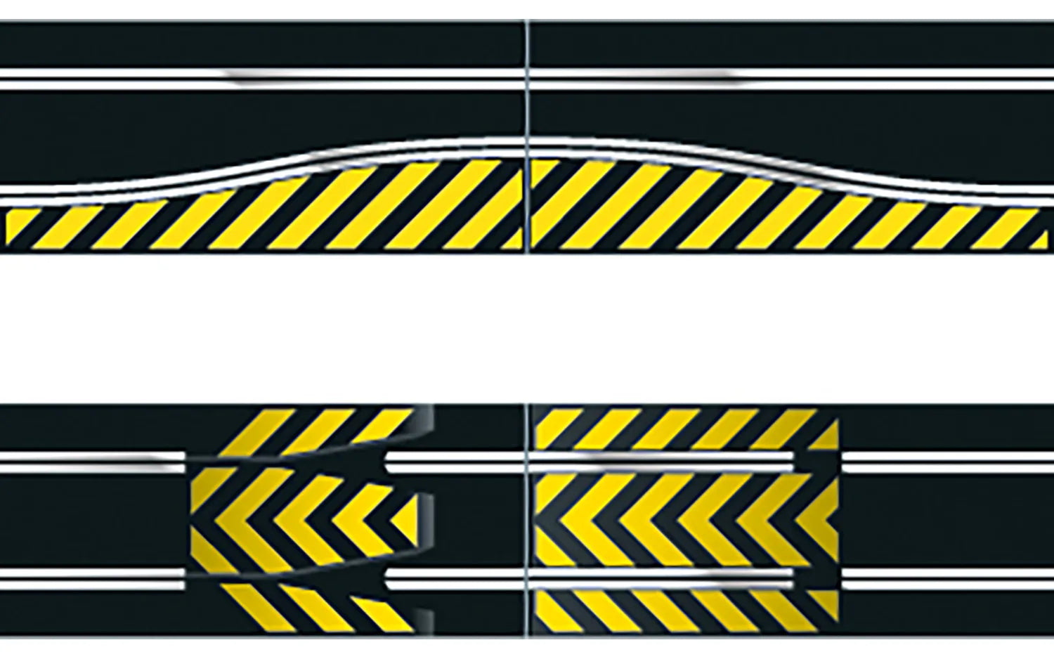 Scalextric Jump and Side Swipe Accessory Pack