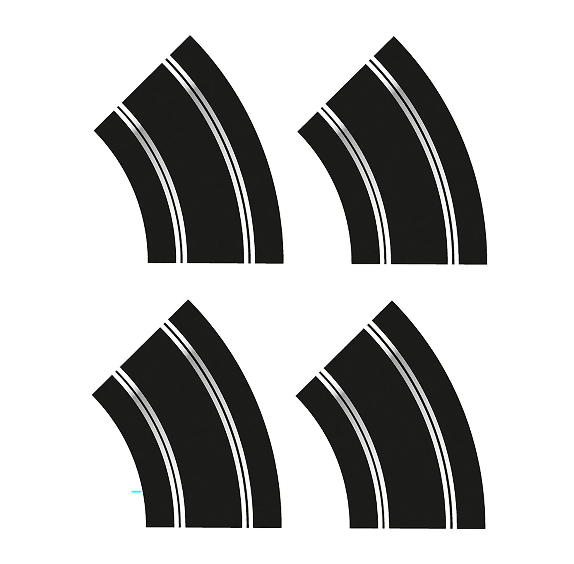 Scalextric Standard Straight and R2 Curve Track Extension Pack