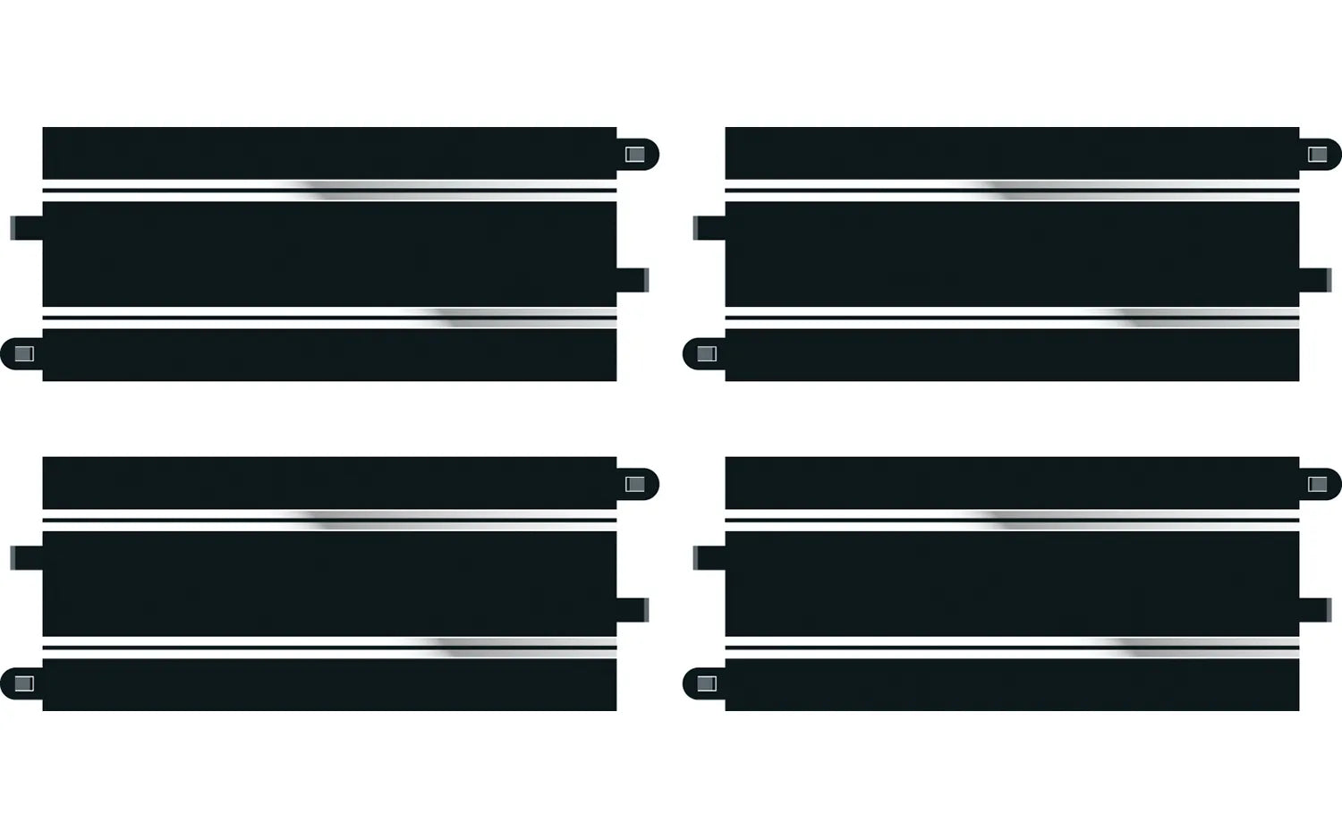 Scalextric Standard Straight and R2 Curve Track Extension Pack
