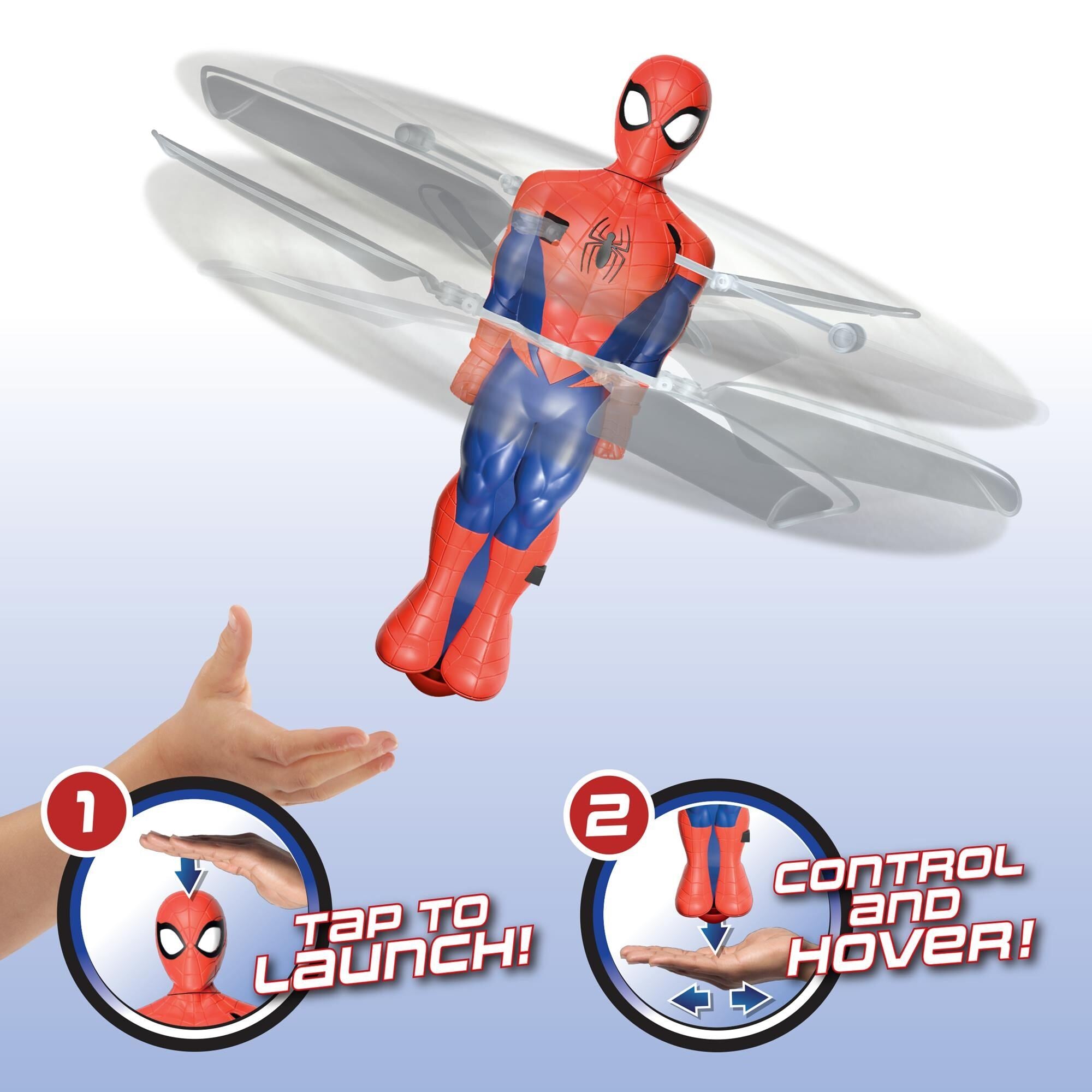 Flying Heroes Hover & Spin Spiderman