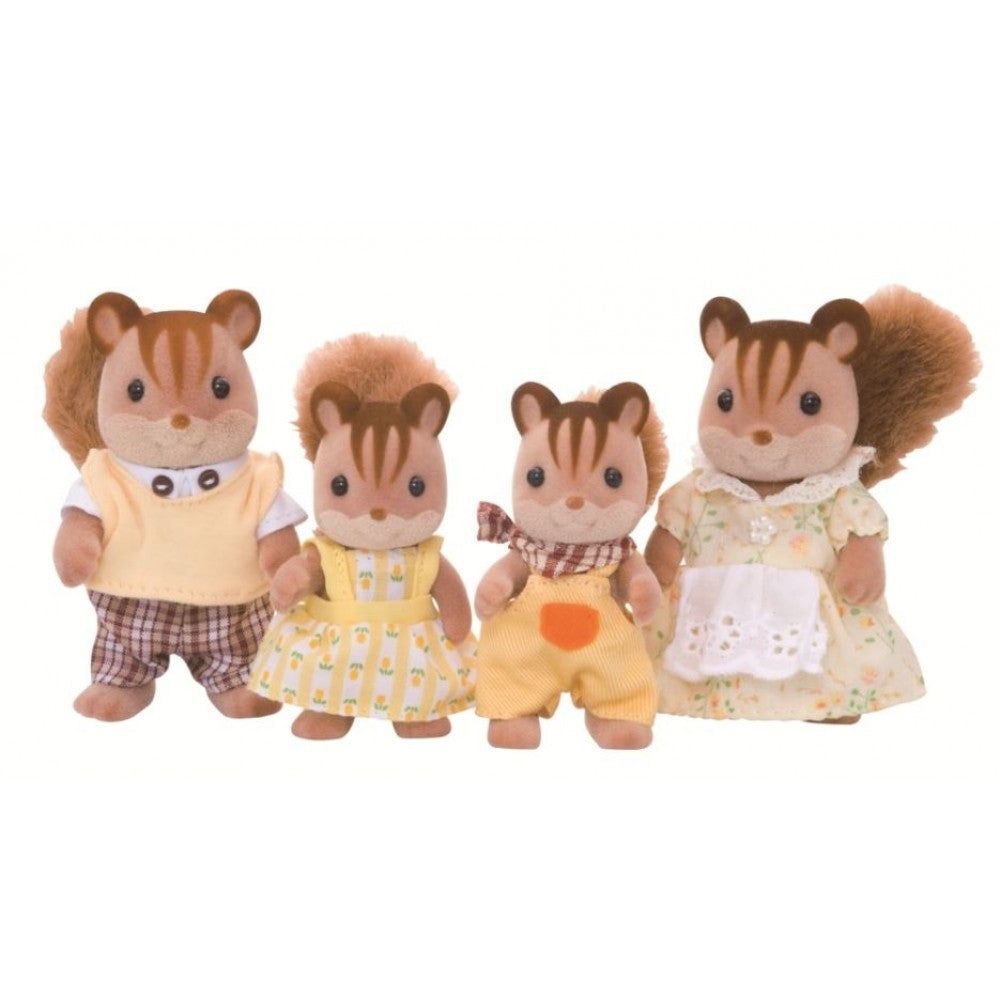 Sylvanian Families Walnut Squirrel Family