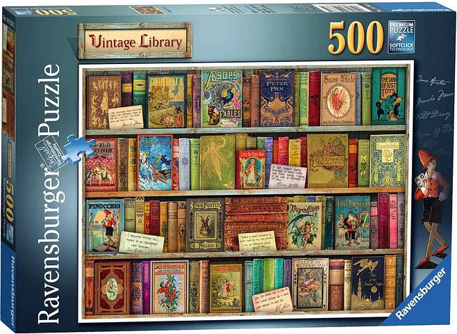 Vintage Library, Aimee Stewart, 500pc