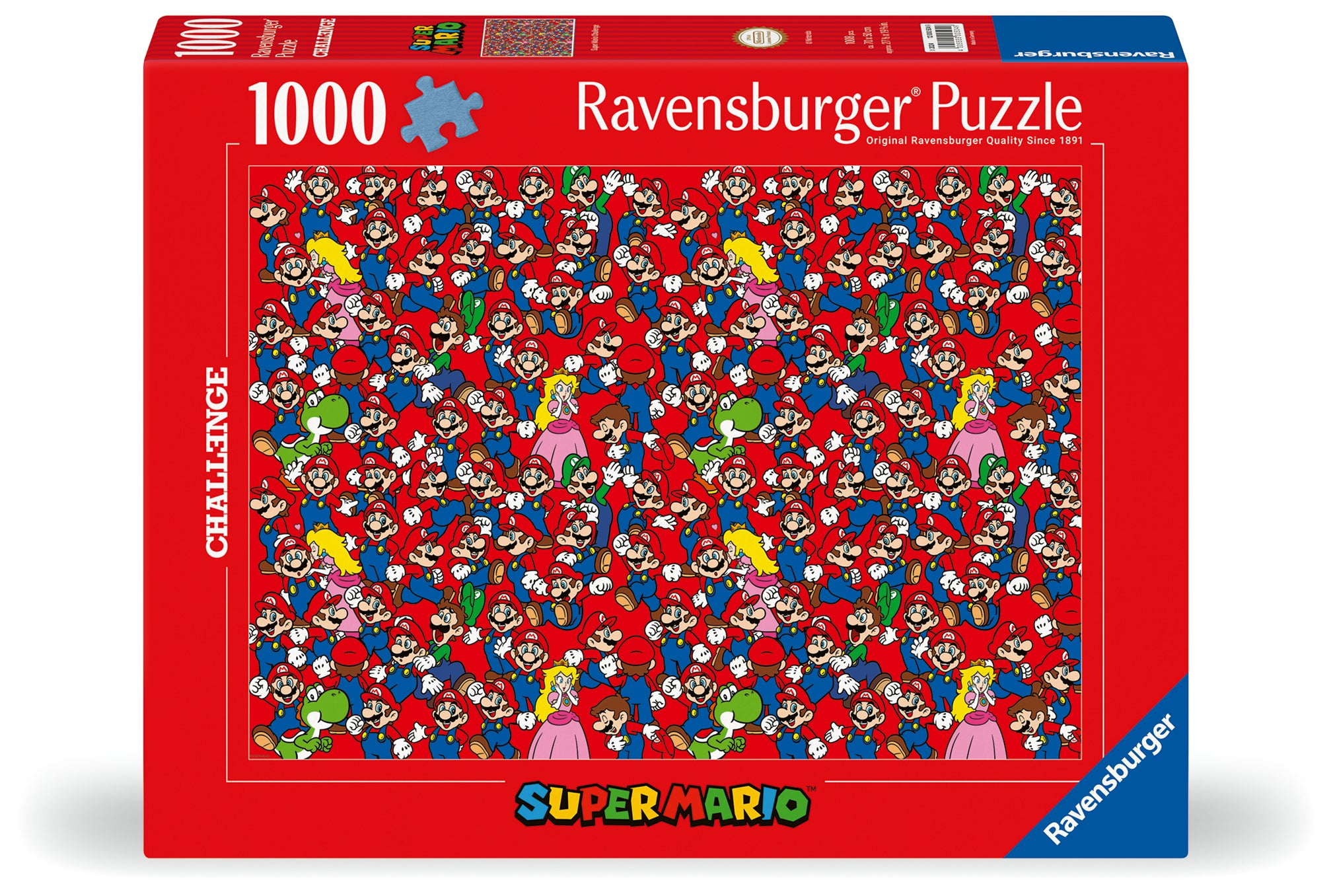 Ravensburger Super Mario Bros challenge 1000 Piece Jigsaw Puzzle