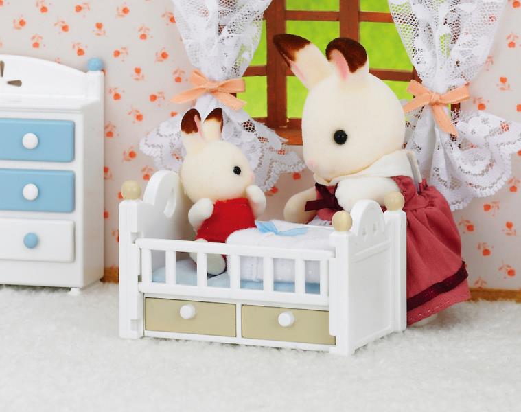 Sylvanian Families Chocolate Rabbit Baby Set