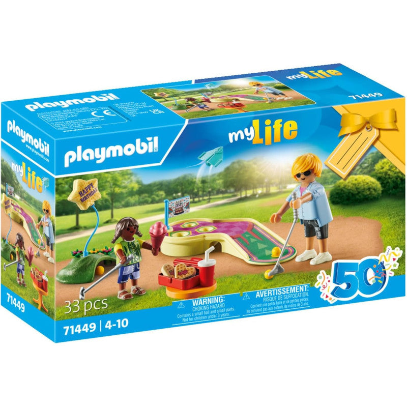 PLAYMOBIL 71449 My Life Mini Golf Gift Set