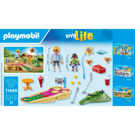 PLAYMOBIL 71449 My Life Mini Golf Gift Set