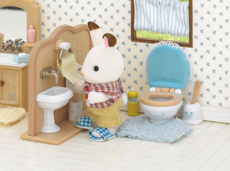 Sylvanian Families Country Bathroom Set