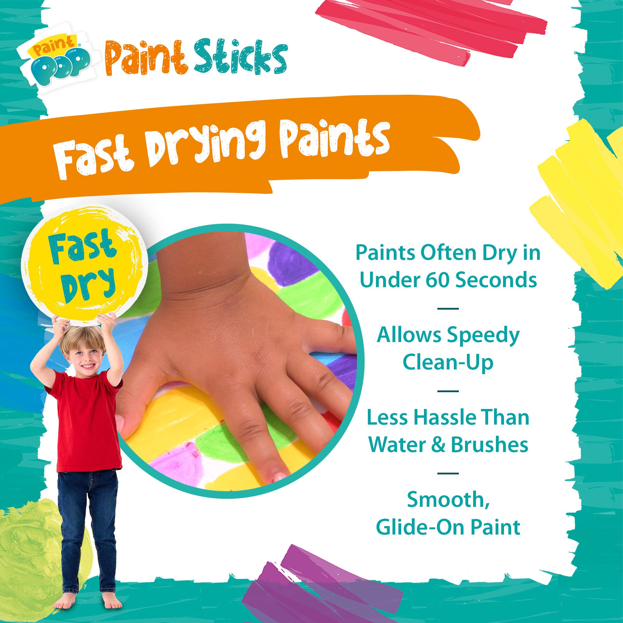 Paint Pop Giant Storage Tube