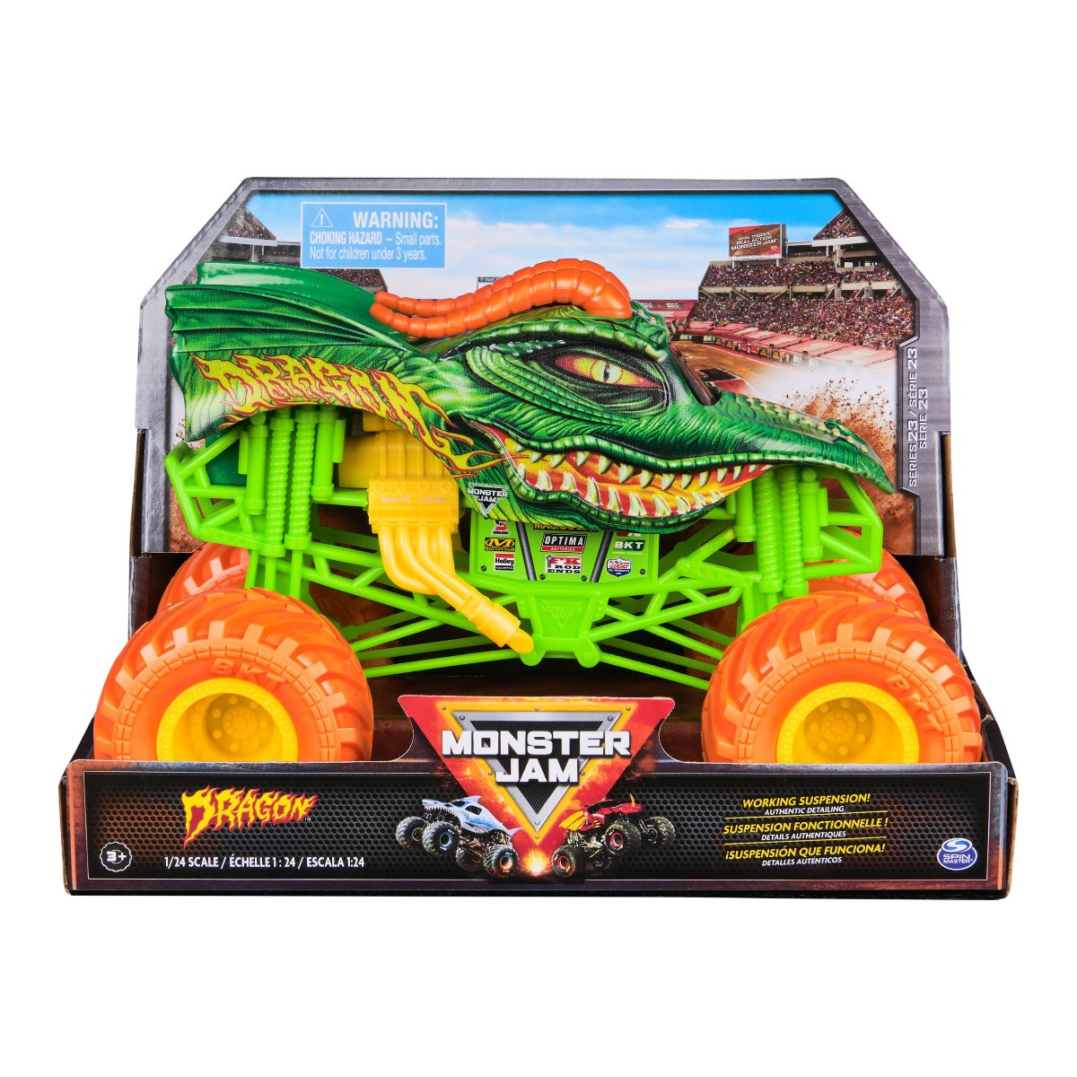 Monster Jam 1.24 Die Cast Dragon