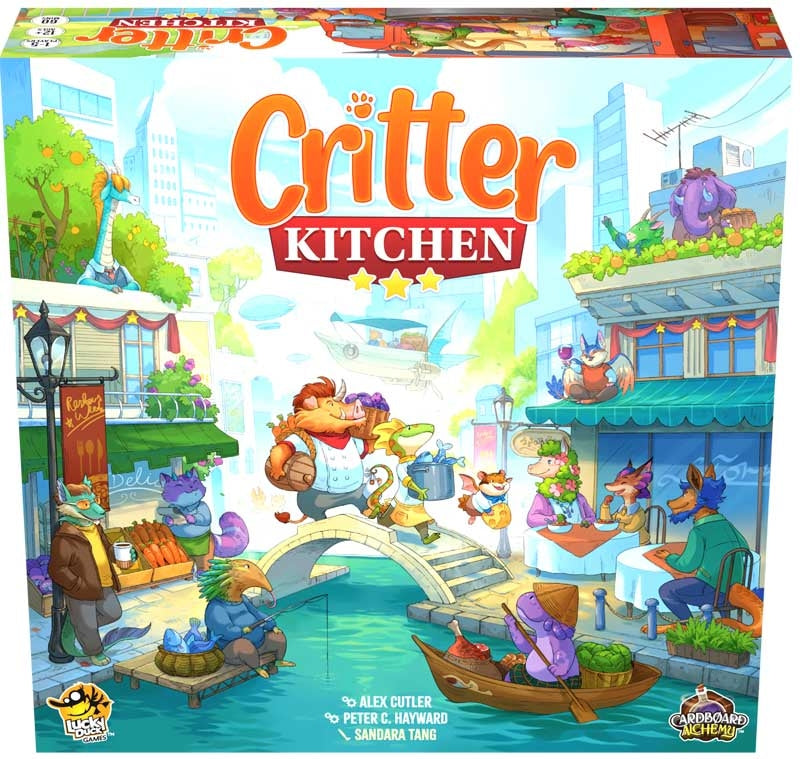 Critter Kitchen Strategy Board Game