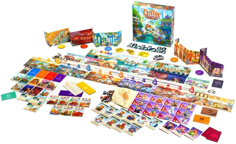 Critter Kitchen Strategy Board Game