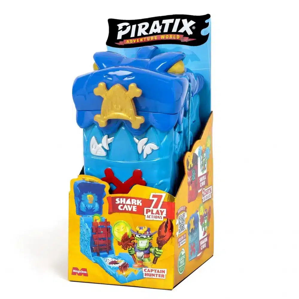 Piratix Secret Cave Skull & Shark Asst