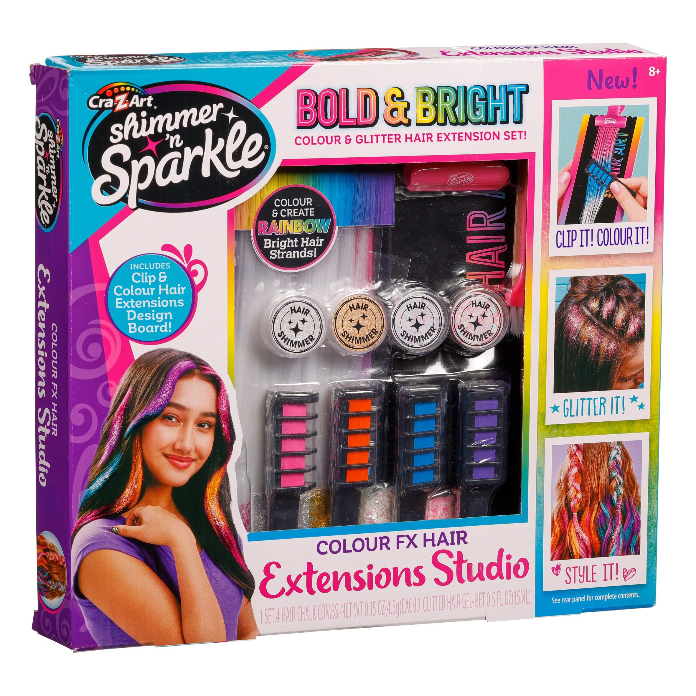 Shimmer N Sparkle Colour Fx Hair Extension Studio