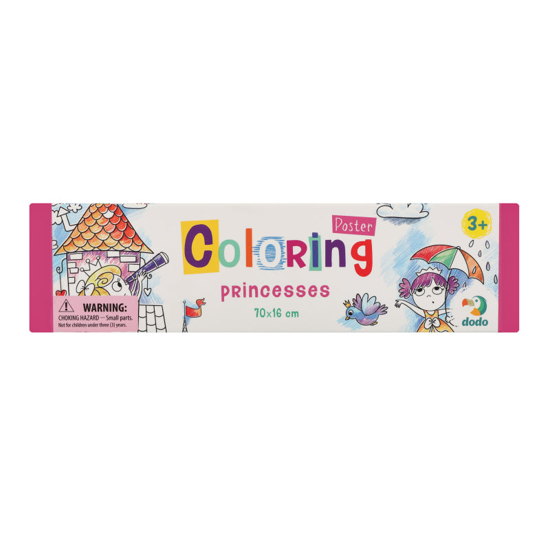 Colouring Poster Princess