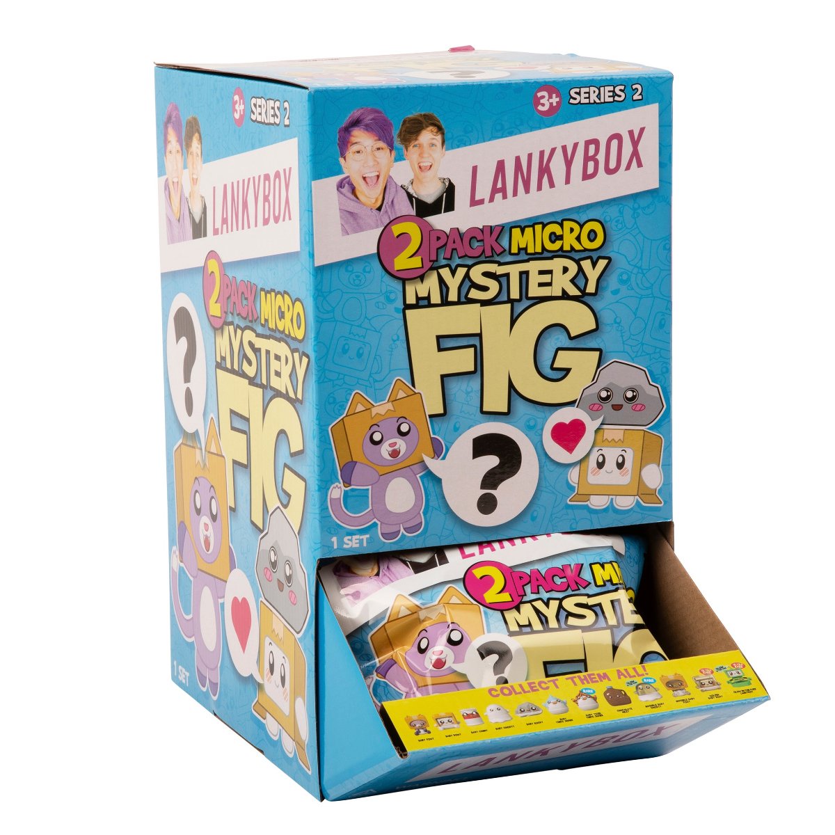 Lankybox Micro Mystery Figure 2 Pack