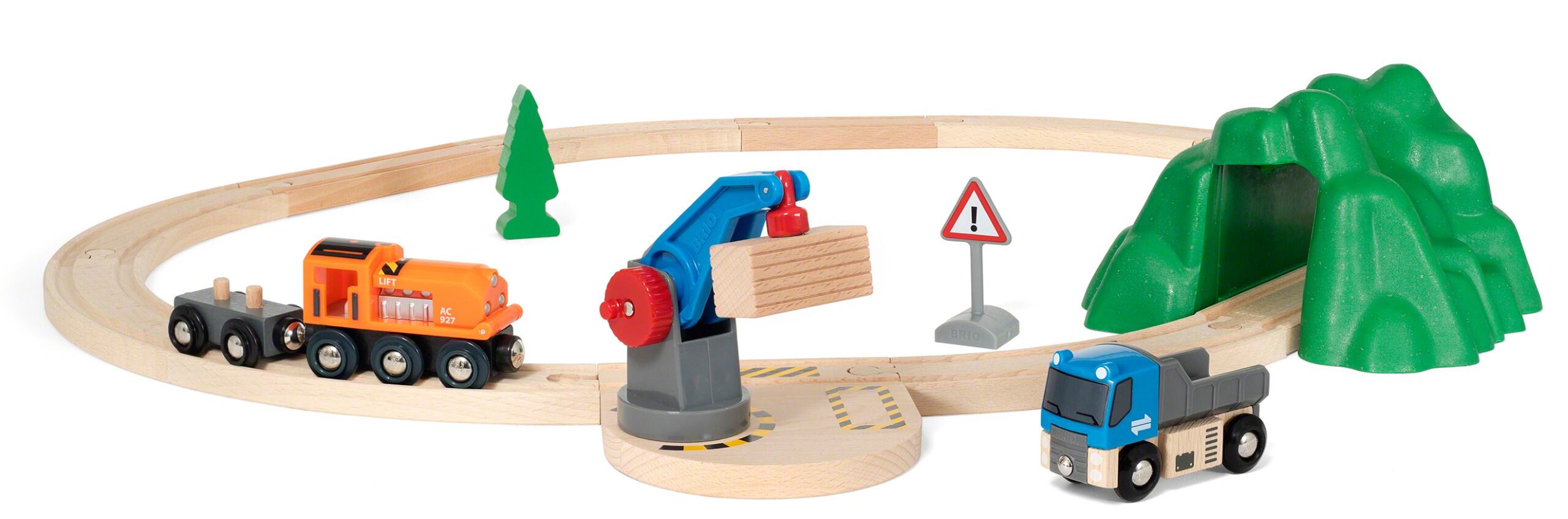 BRIO Starter Lift & Load Set A [Used with Track pack B]