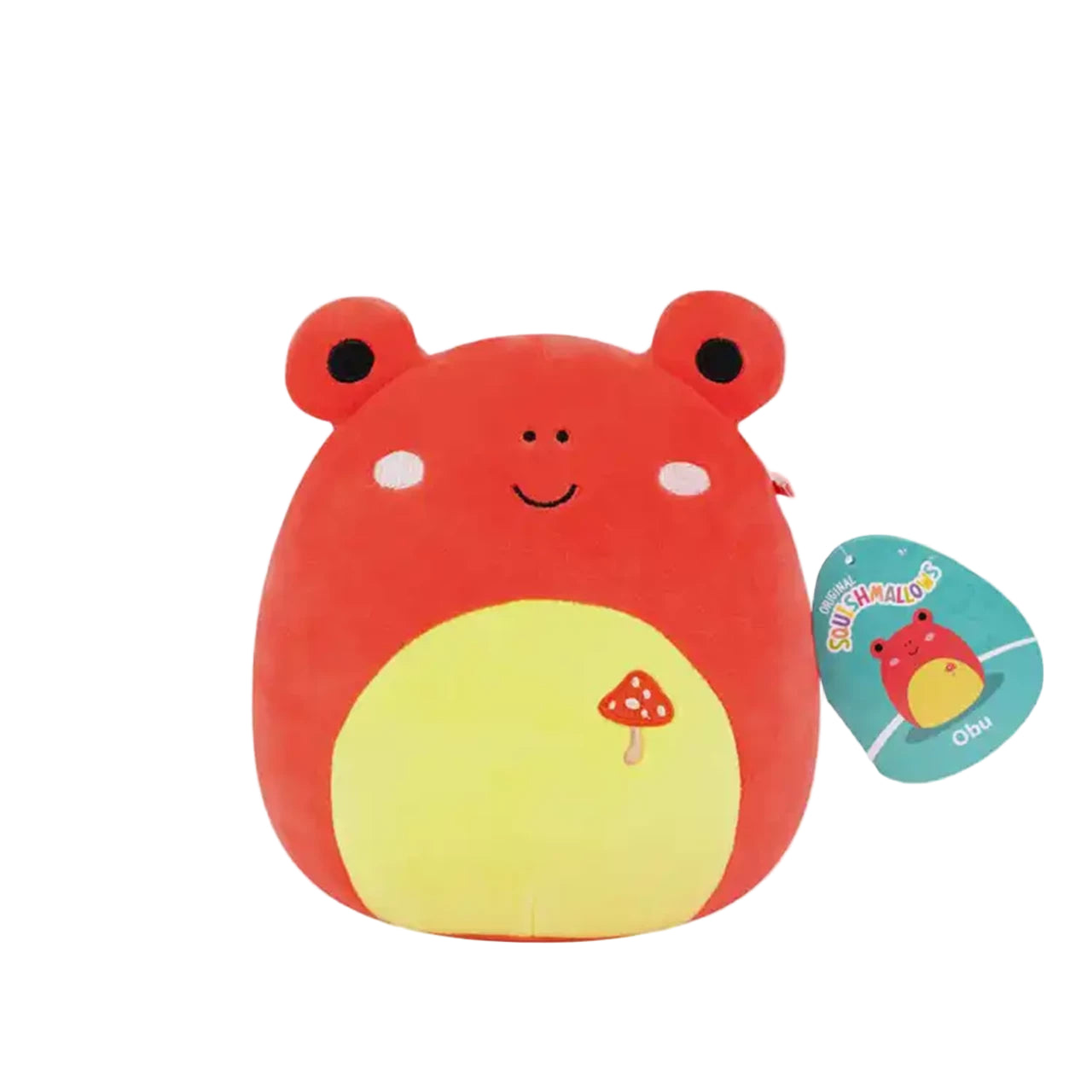 7.5 Squishmallows Obu - Red Tropical Frog