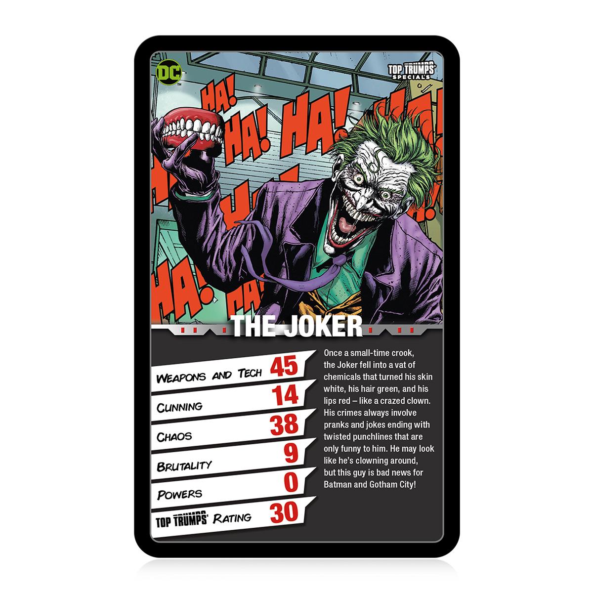 Top Trumps DC Super villains