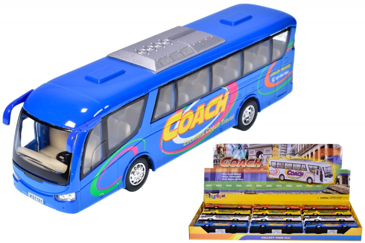 Die Cast Pull Back Coach