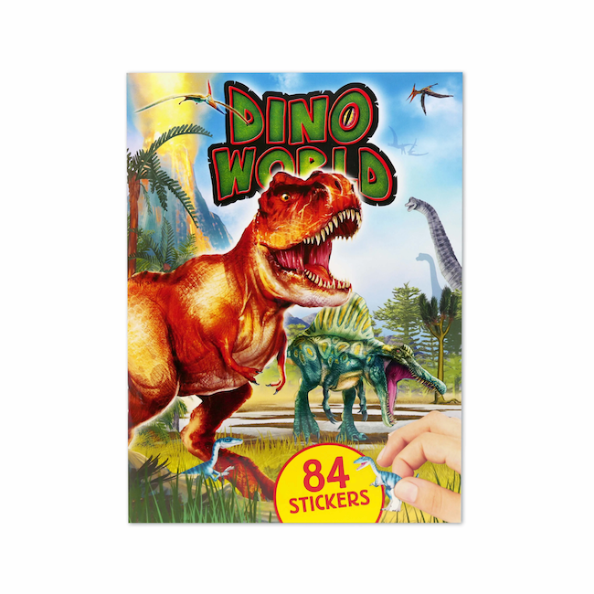 Dino World with Puffy Stickers