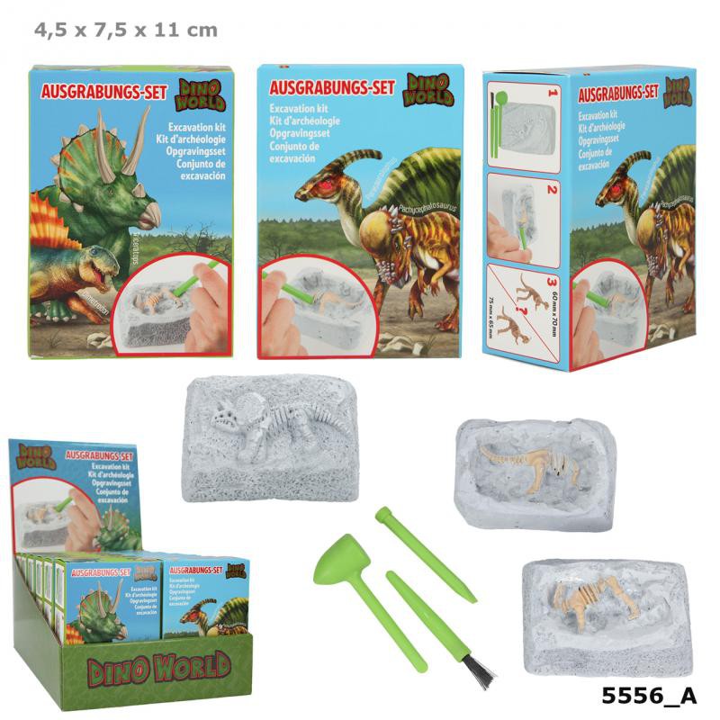 Dino World Excavation Kit Small Assortment