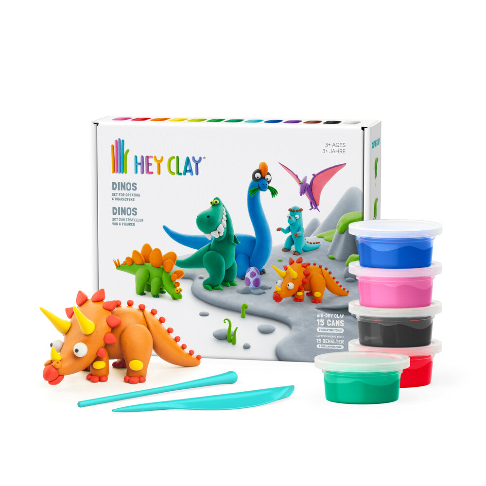 Hey Clay Dinos Set