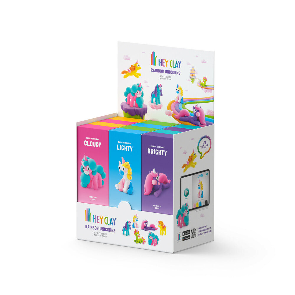 Hey Clay Unicorn Asst